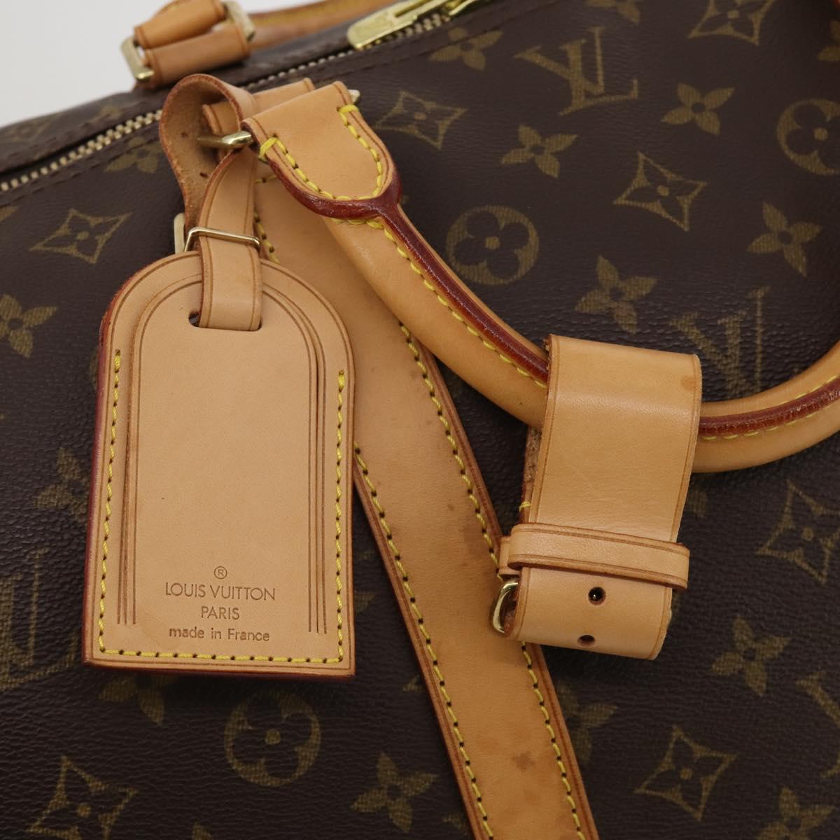LOUIS VUITTON Monogram Keepall 60 Boston Bag M41422 LV Auth 196972