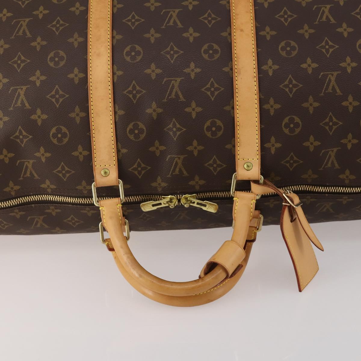 LOUIS VUITTON Monogram Keepall 60 Boston Bag M41422 LV Auth 196972