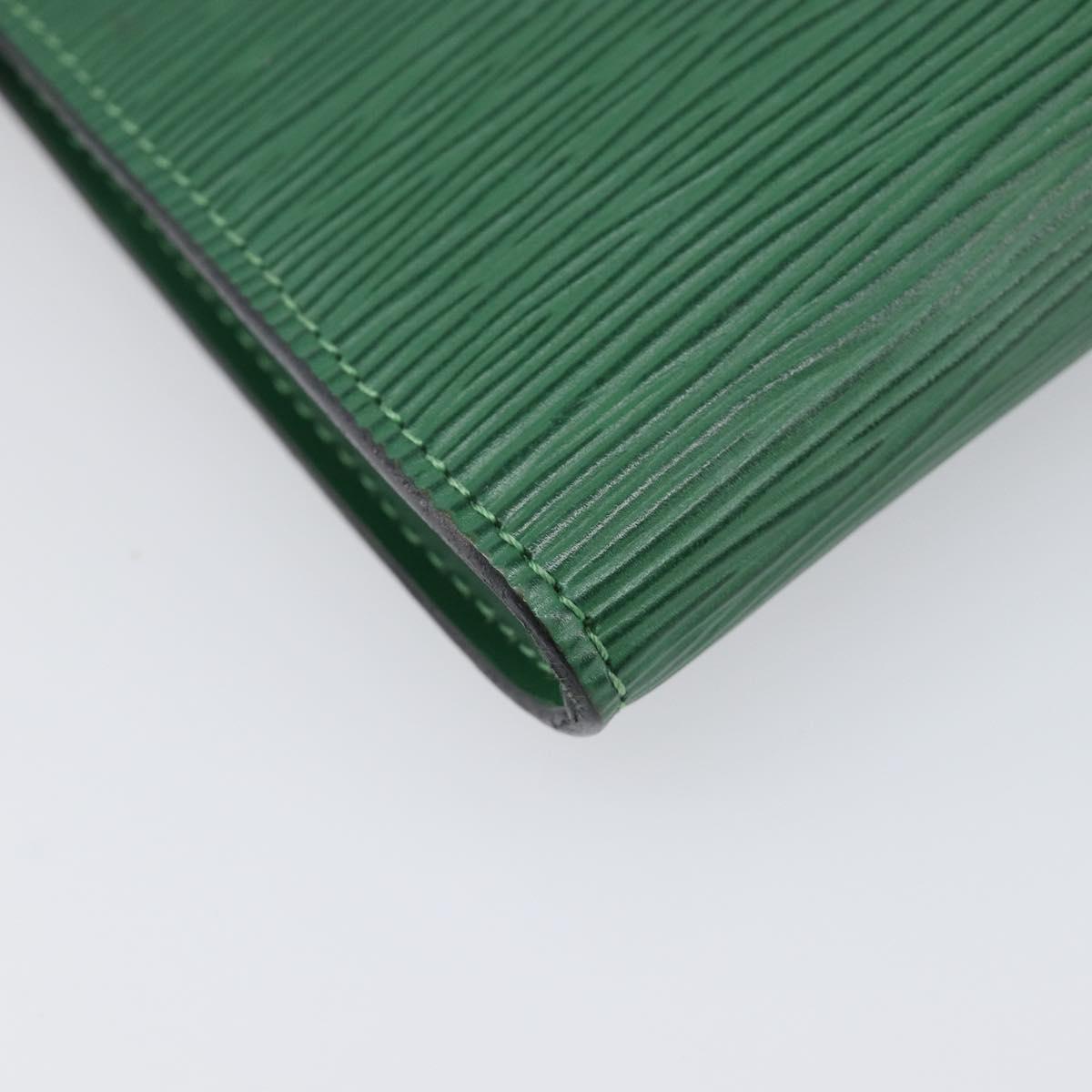 LOUIS VUITTON Epi Pochette Accessoires Pouch Green M52984 LV Auth 196982A
