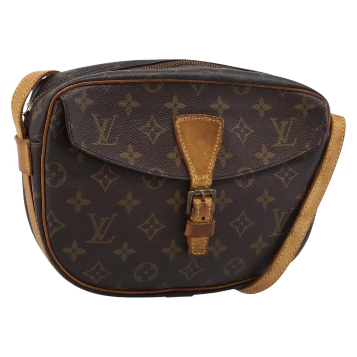 LOUIS VUITTON Monogram Jeune Fille MM Shoulder Bag M51226 LV Auth 196988