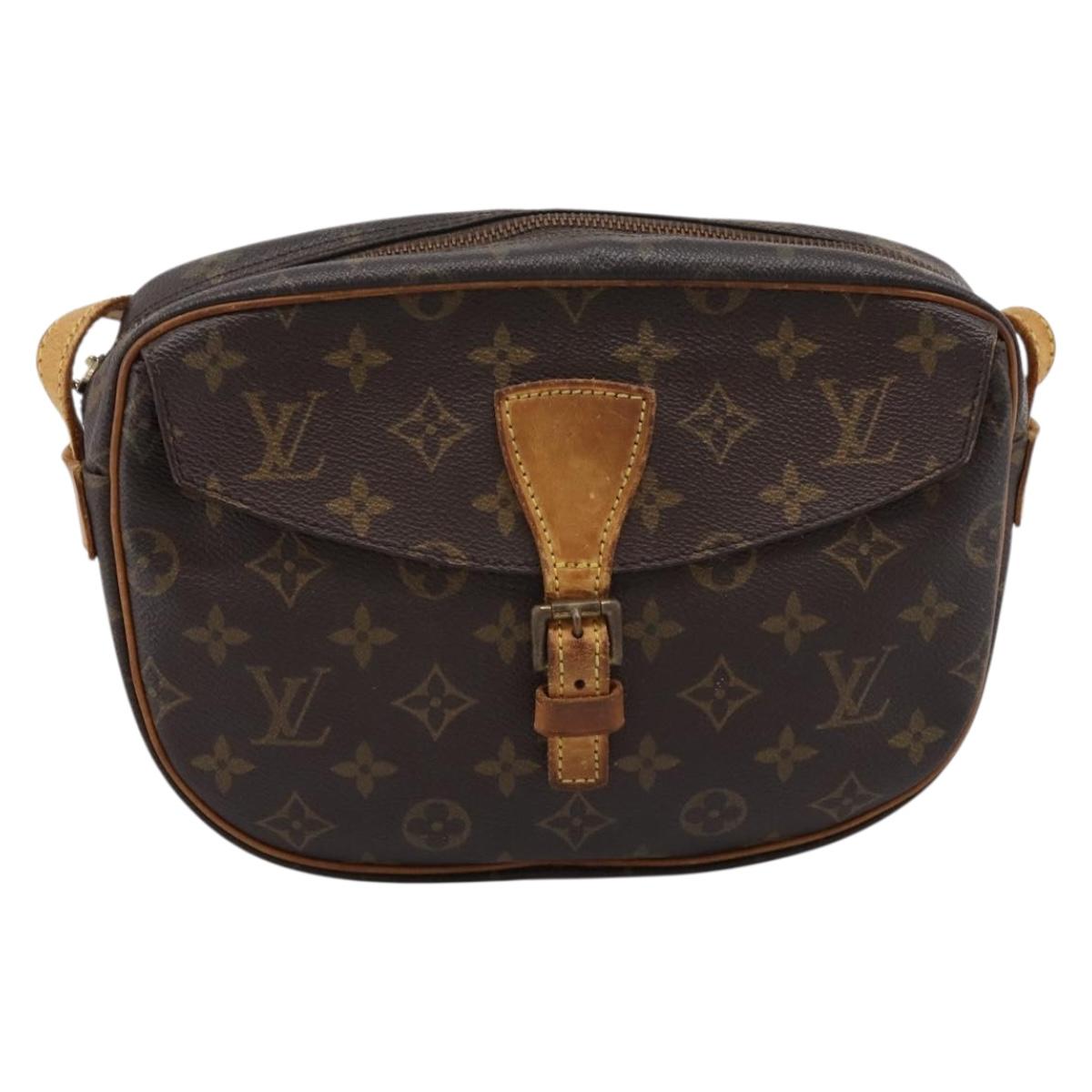 LOUIS VUITTON Monogram Jeune Fille MM Shoulder Bag M51226 LV Auth 196988