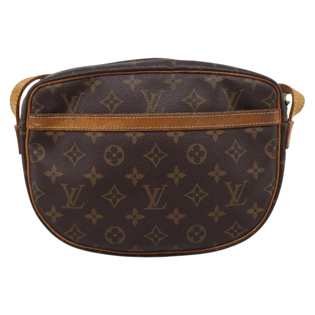 LOUIS VUITTON Monogram Jeune Fille MM Shoulder Bag M51226 LV Auth 196988