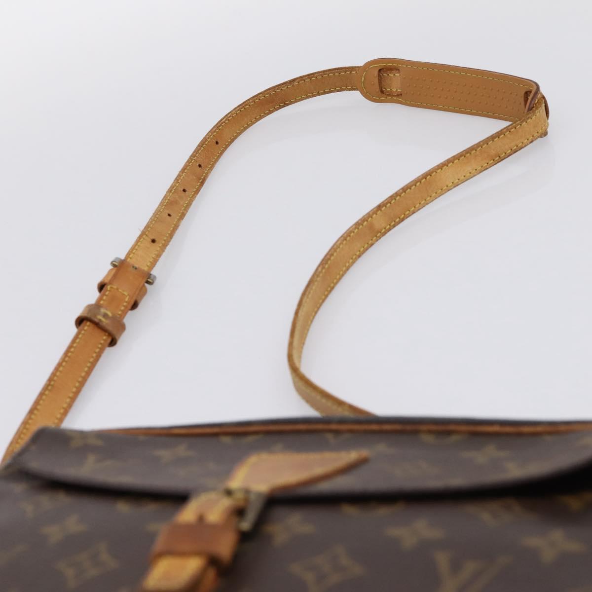 LOUIS VUITTON Monogram Jeune Fille MM Shoulder Bag M51226 LV Auth 196988
