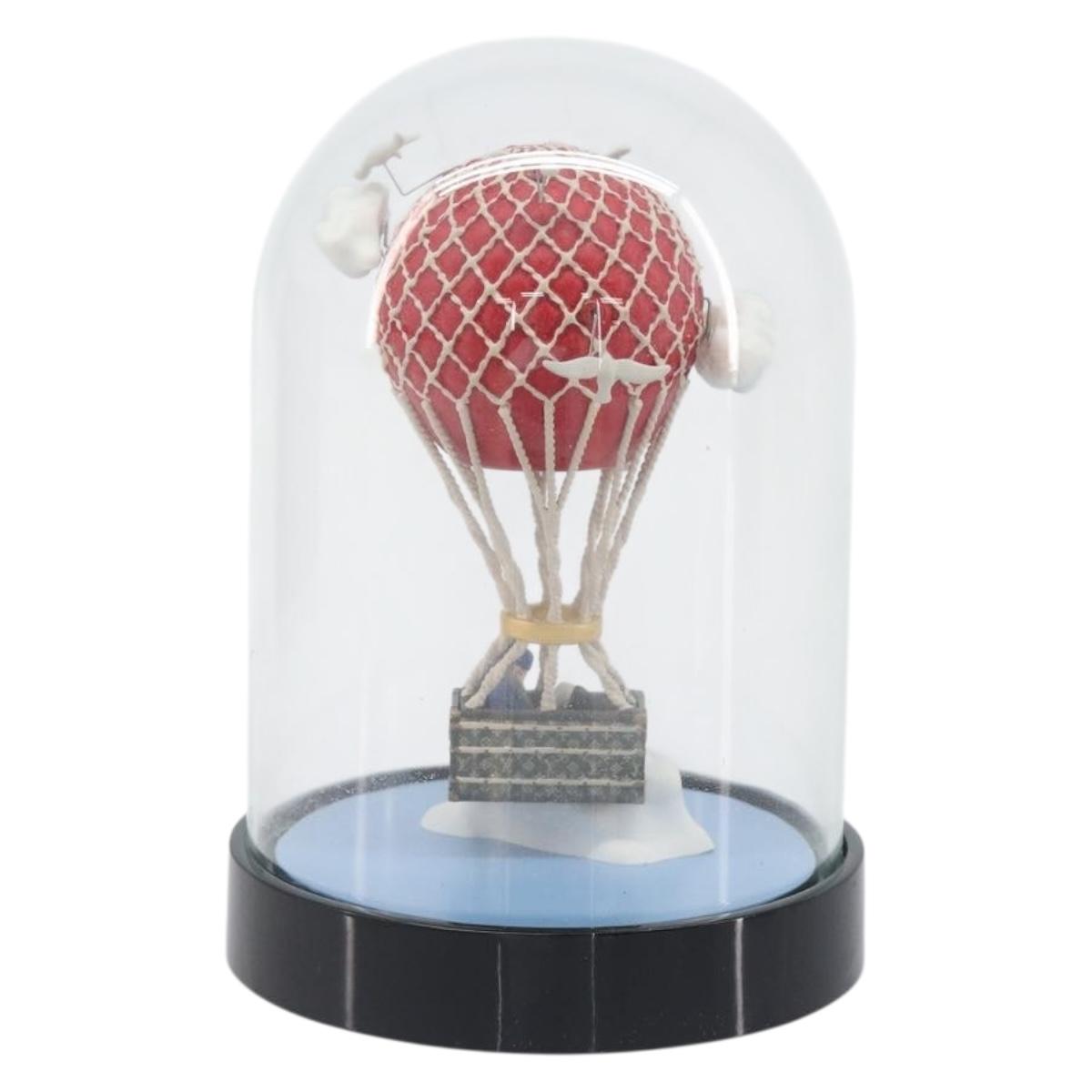 LOUIS VUITTON Balloon Snow Globe Glass Red LV Auth 196995