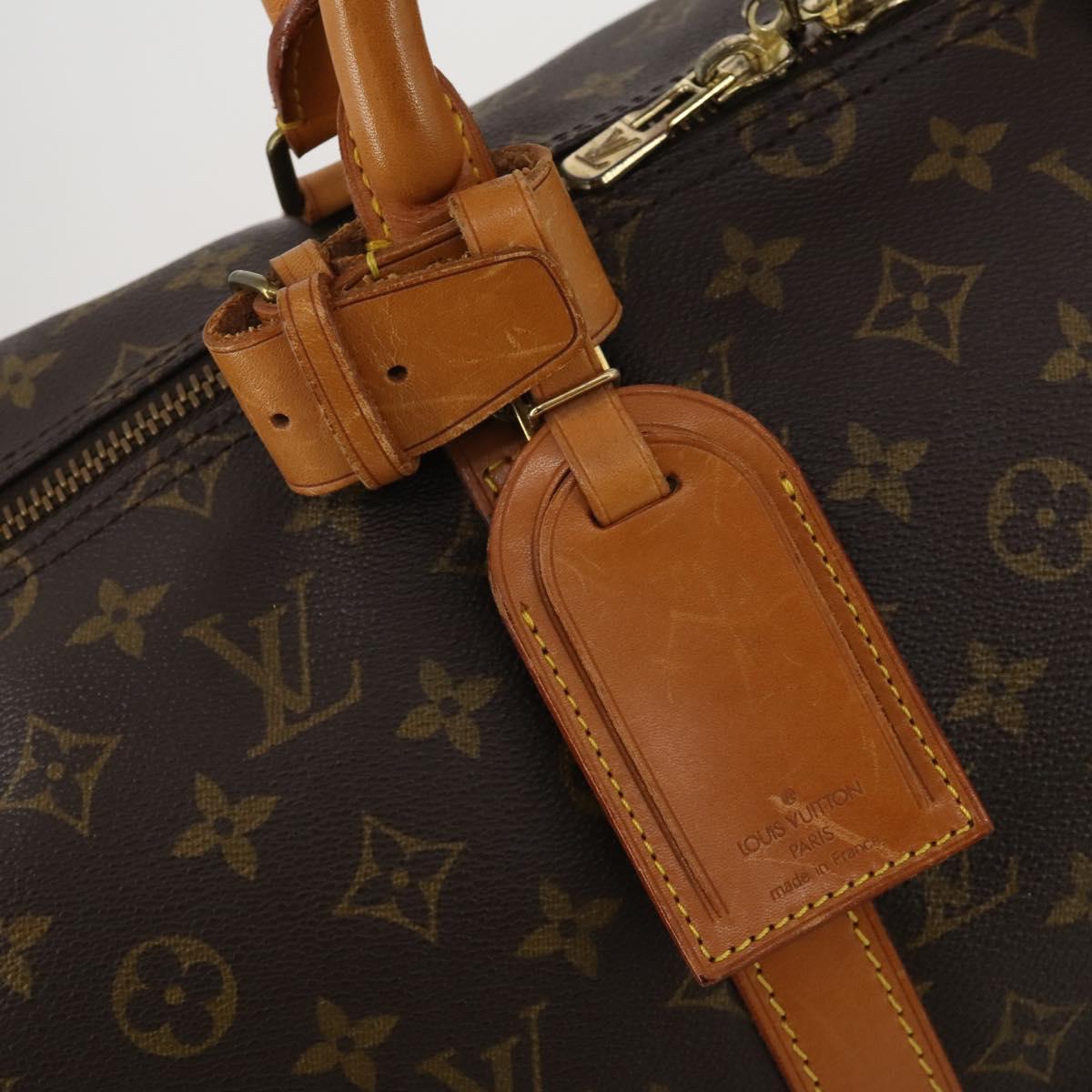 LOUIS VUITTON Monogram Keepall 50 Boston Bag M41426 LV Auth 197000