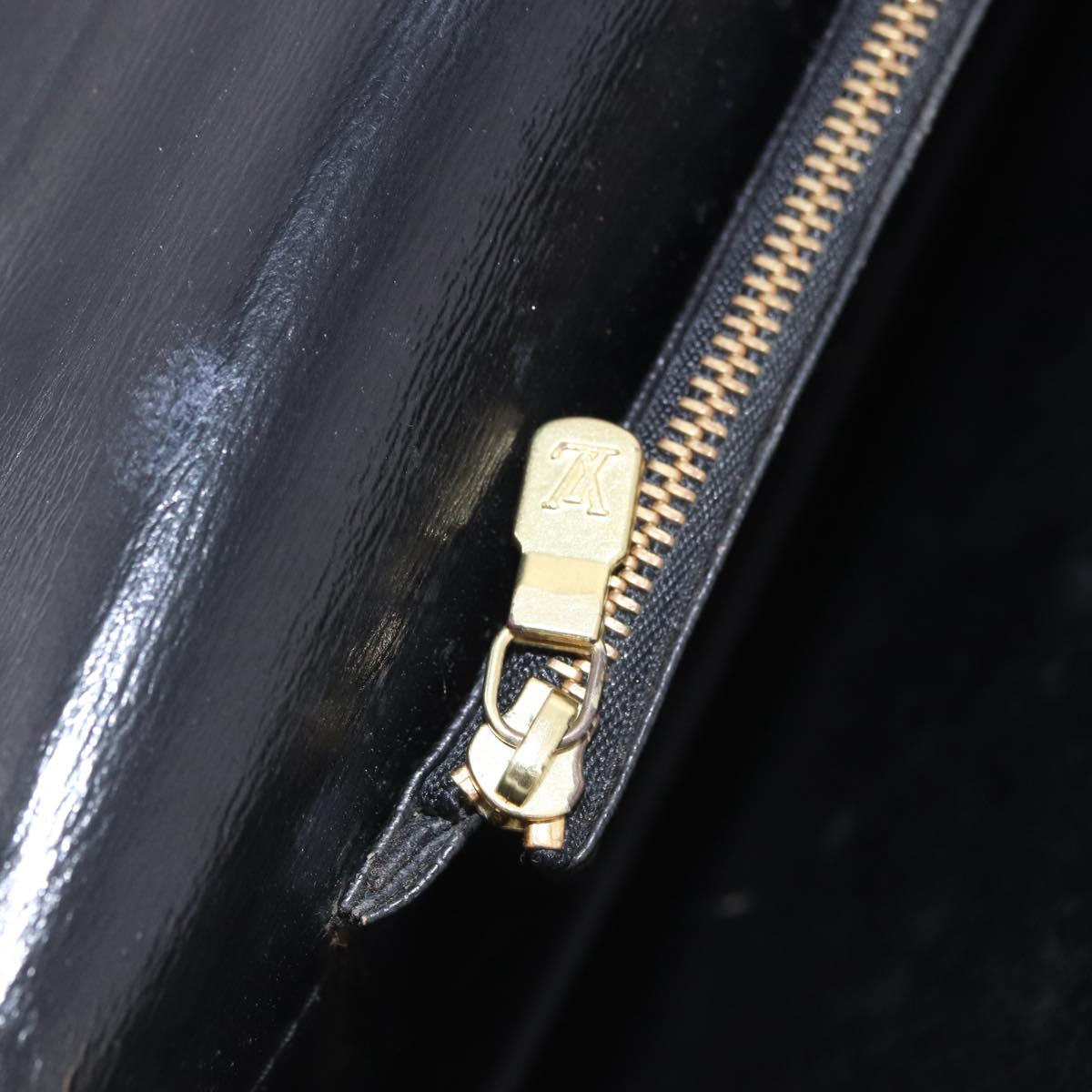 LOUIS VUITTON Epi Biface Clutch Bag Black M52322 LV Auth 197004