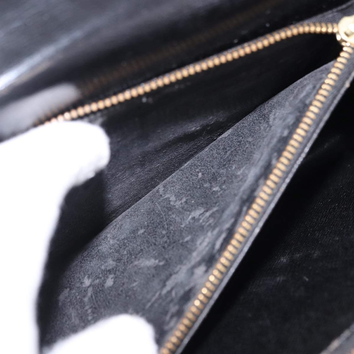 LOUIS VUITTON Epi Biface Clutch Bag Black M52322 LV Auth 197004