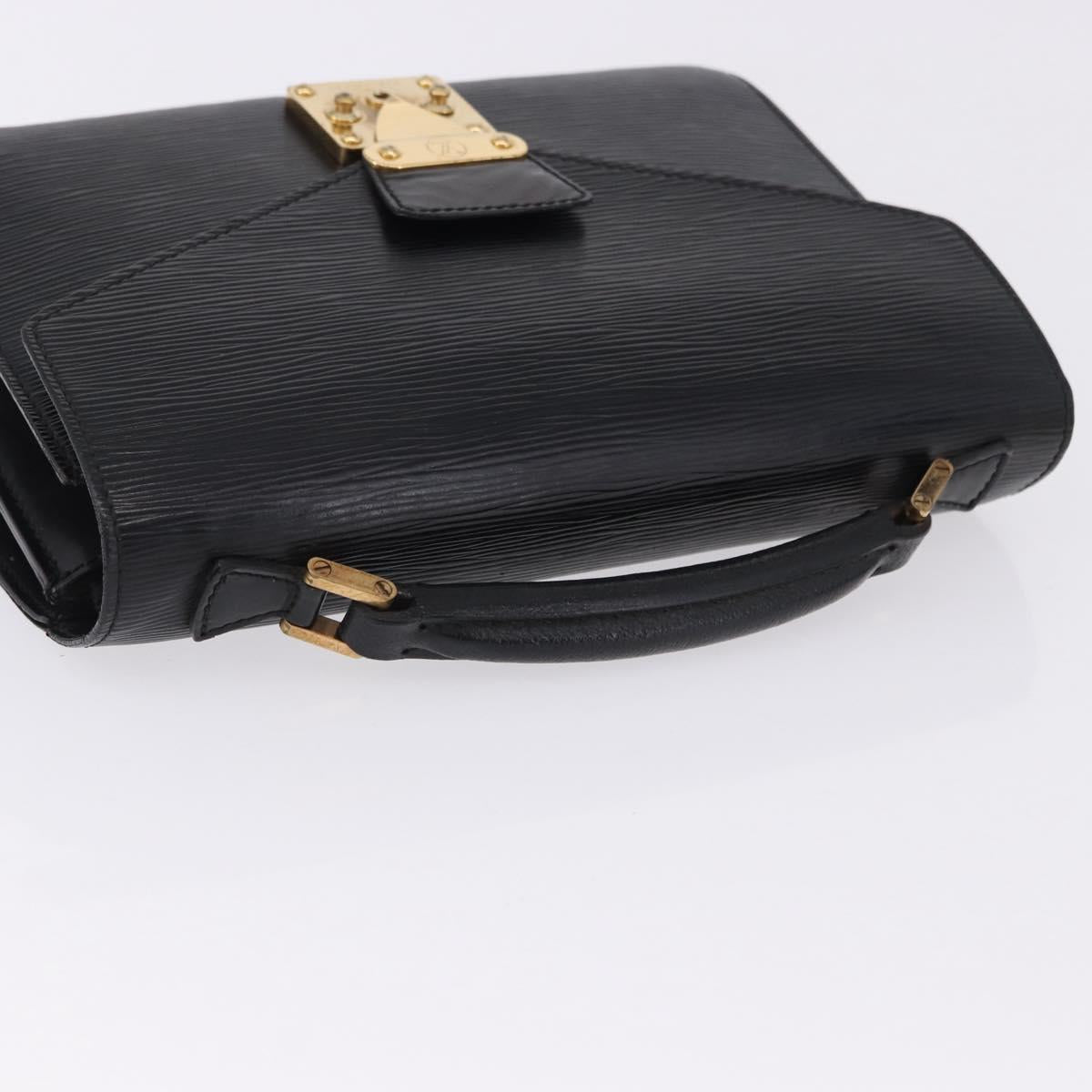 LOUIS VUITTON Epi Biface Clutch Bag Black M52322 LV Auth 197004