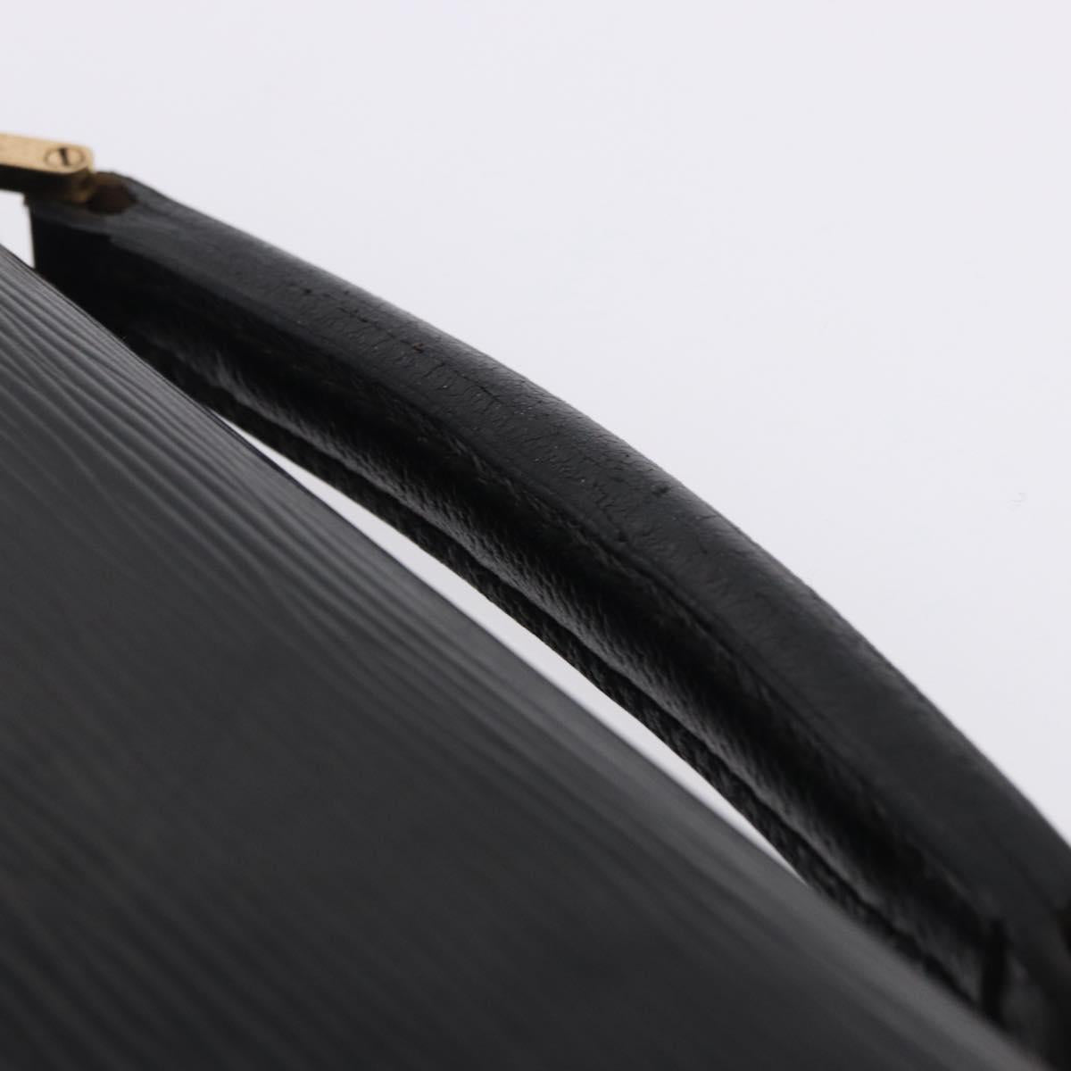 LOUIS VUITTON Epi Biface Clutch Bag Black M52322 LV Auth 197004