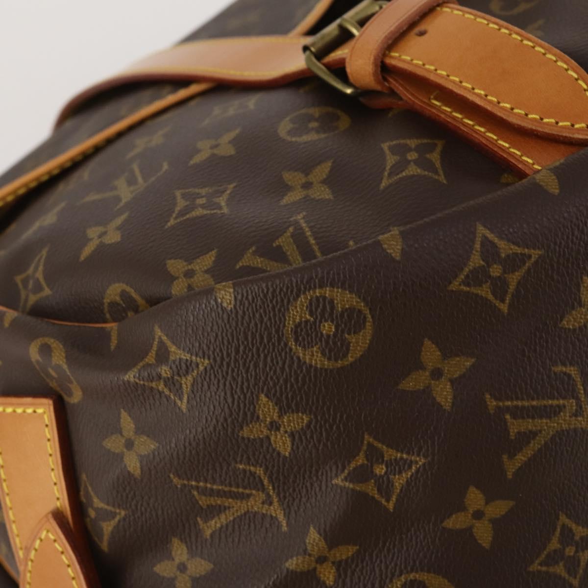 LOUIS VUITTON Monogram Saumur 43 Shoulder Bag M42252 LV Auth 197008