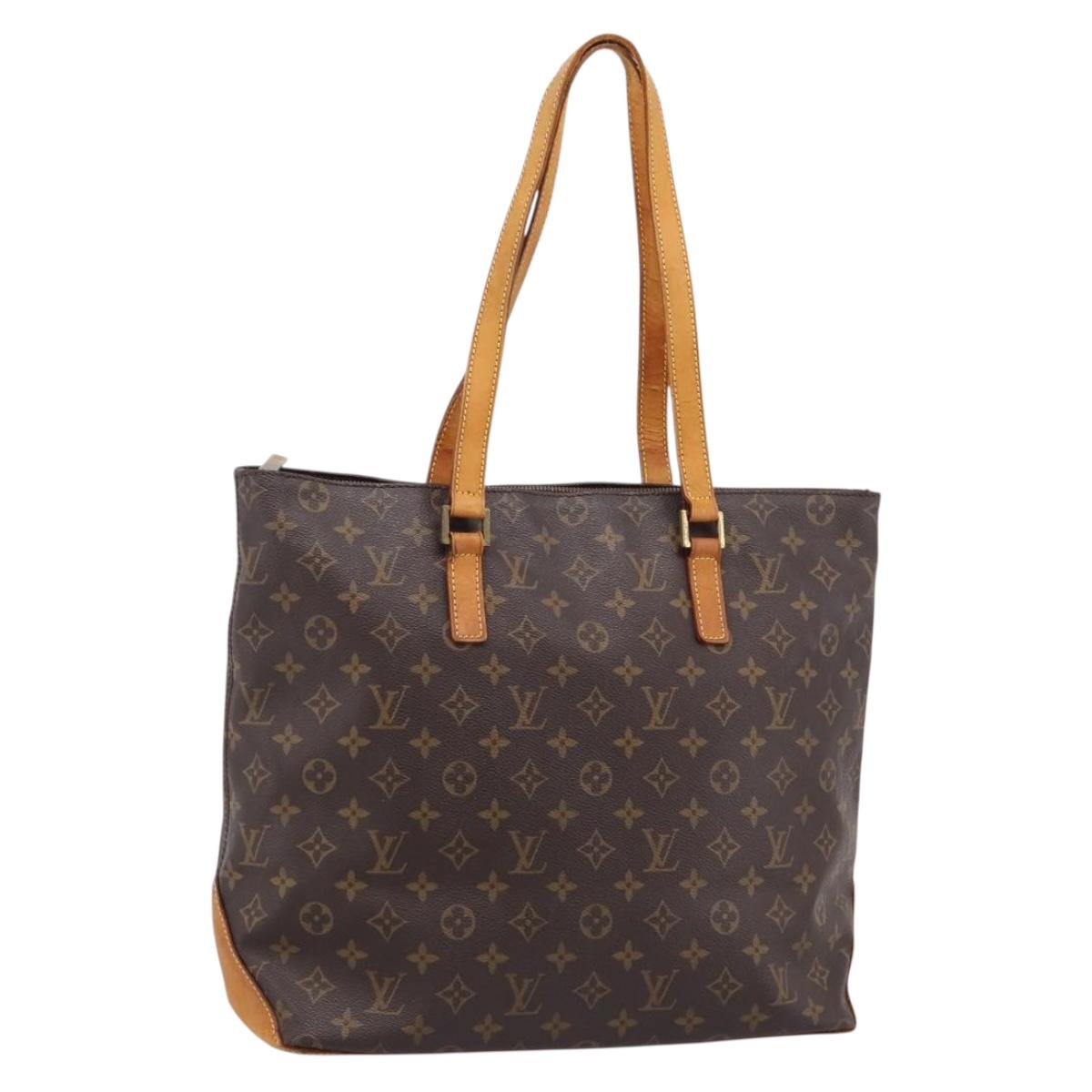 LOUIS VUITTON Monogram Cabas Mezzo Tote Bag M51151 LV Auth 197009