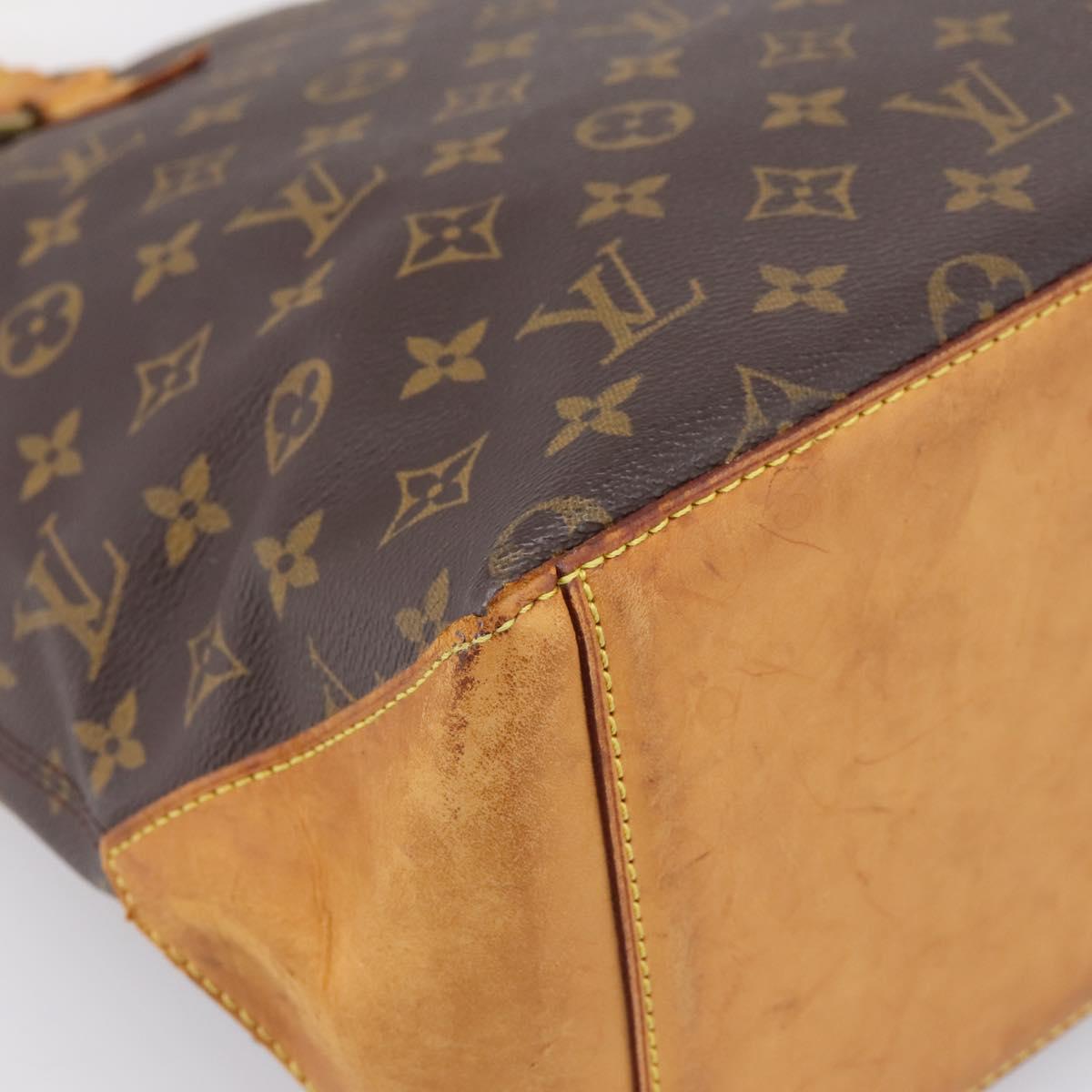 LOUIS VUITTON Monogram Cabas Mezzo Tote Bag M51151 LV Auth 197009