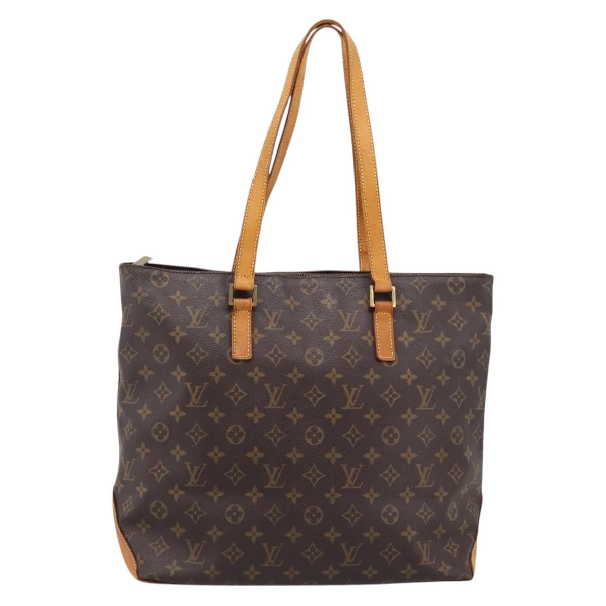 LOUIS VUITTON Monogram Cabas Mezzo Tote Bag M51151 LV Auth 197009