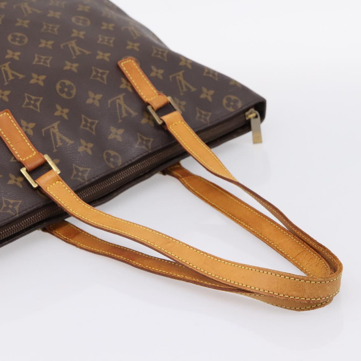 LOUIS VUITTON Monogram Cabas Mezzo Tote Bag M51151 LV Auth 197009