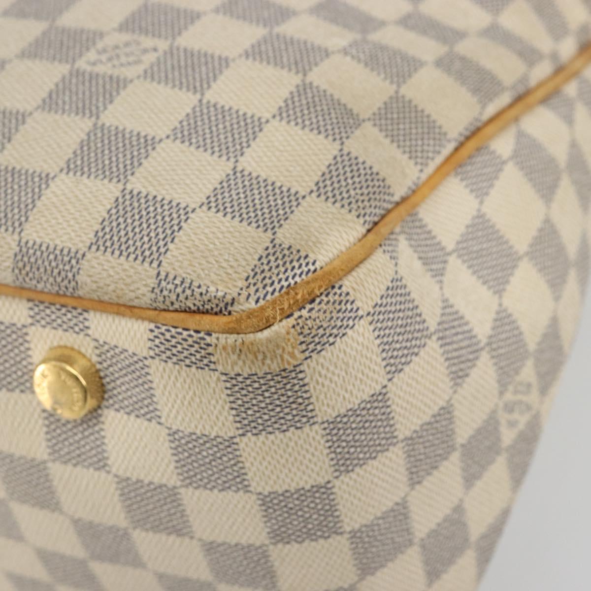 LOUIS VUITTON Damier Azur Figueri PM Shoulder Bag N41176 LV Auth 197011
