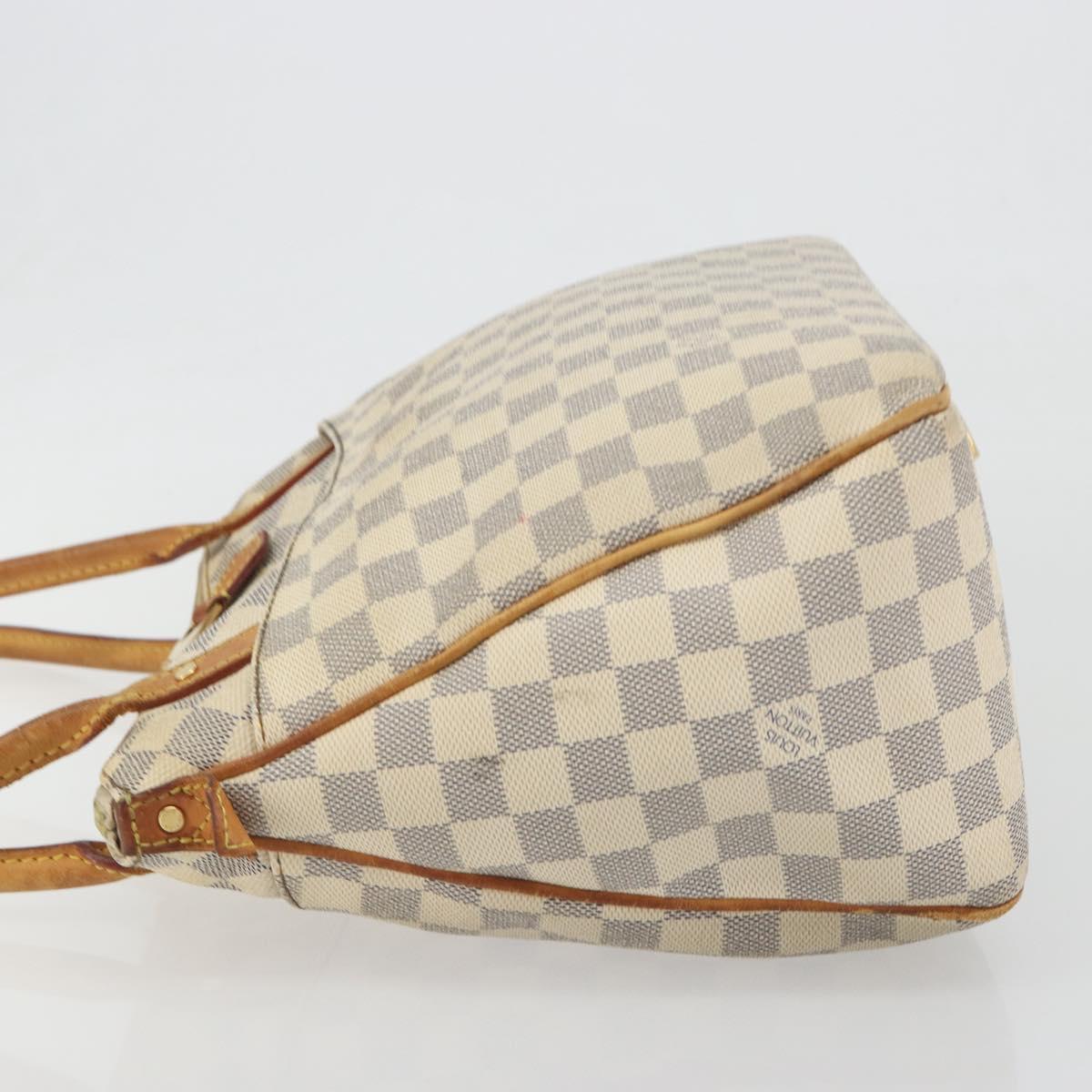 LOUIS VUITTON Damier Azur Figueri PM Shoulder Bag N41176 LV Auth 197011