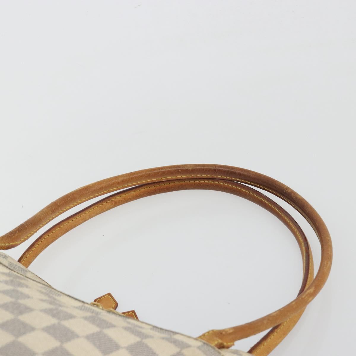 LOUIS VUITTON Damier Azur Figueri PM Shoulder Bag N41176 LV Auth 197011