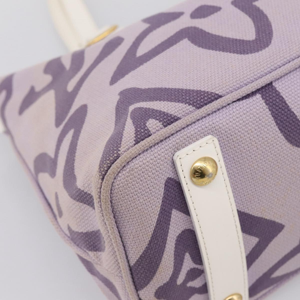 LOUIS VUITTON Cruise Line Tai Sienne PM Canvas Purple Lila M95680 Auth 197012