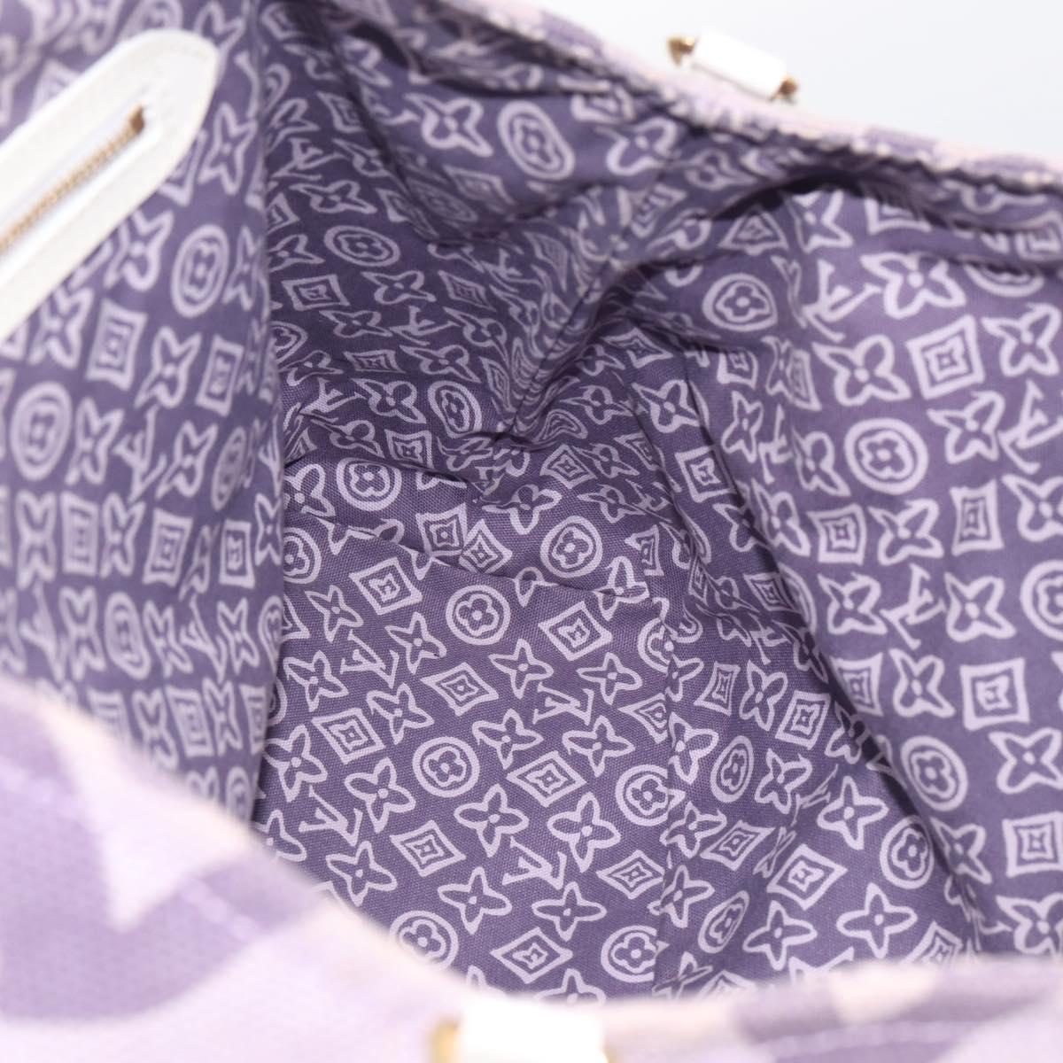 LOUIS VUITTON Cruise Line Tai Sienne PM Canvas Purple Lila M95680 Auth 197012