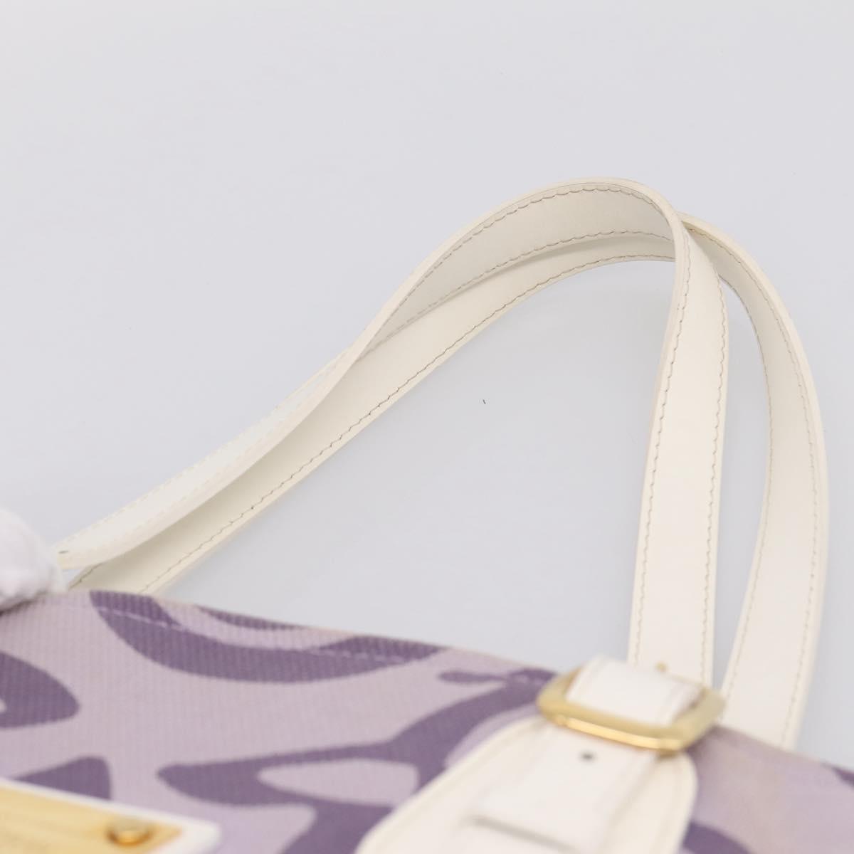 LOUIS VUITTON Cruise Line Tai Sienne PM Canvas Purple Lila M95680 Auth 197012