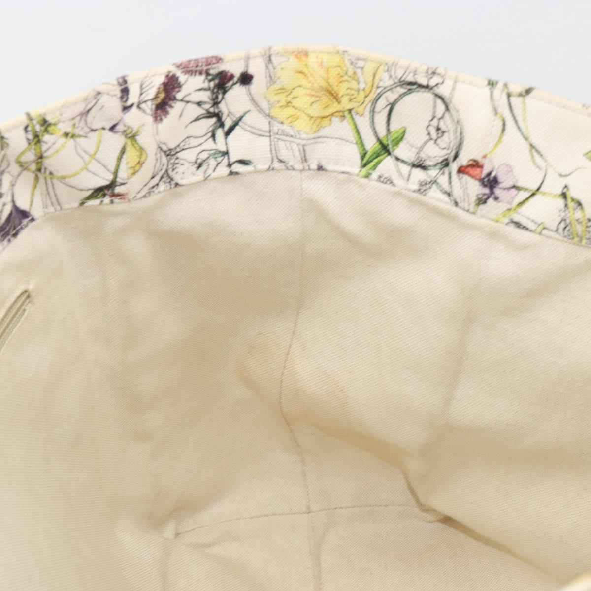 GUCCI Flora Tote Bag Canvas Multicolor 282439 Auth 197013A