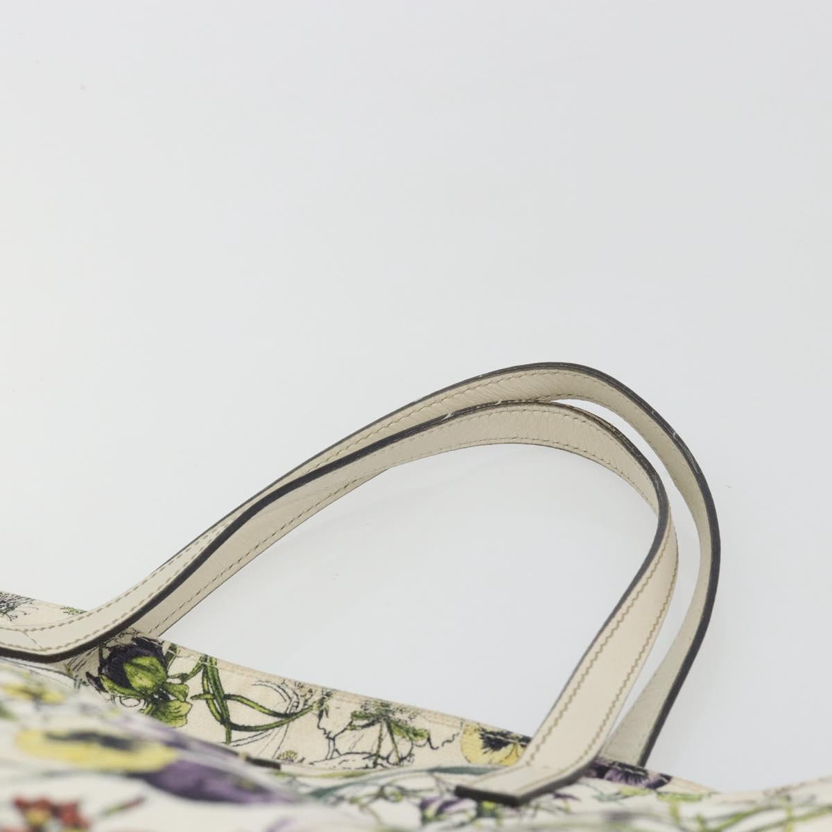 GUCCI Flora Tote Bag Canvas Multicolor 282439 Auth 197013A
