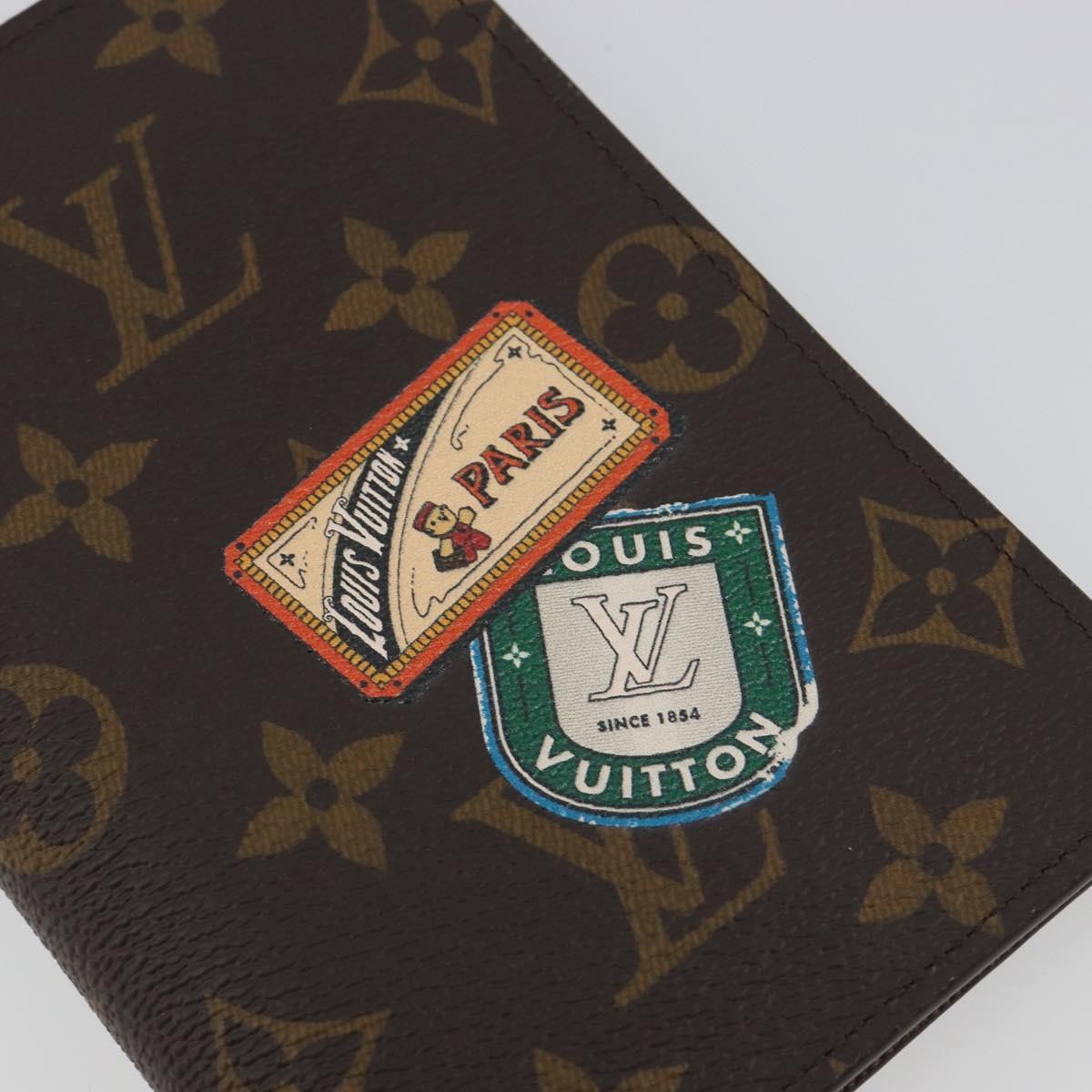 LOUIS VUITTON Monogram Couverture Passport Case M64502 LV Auth 197015SAM