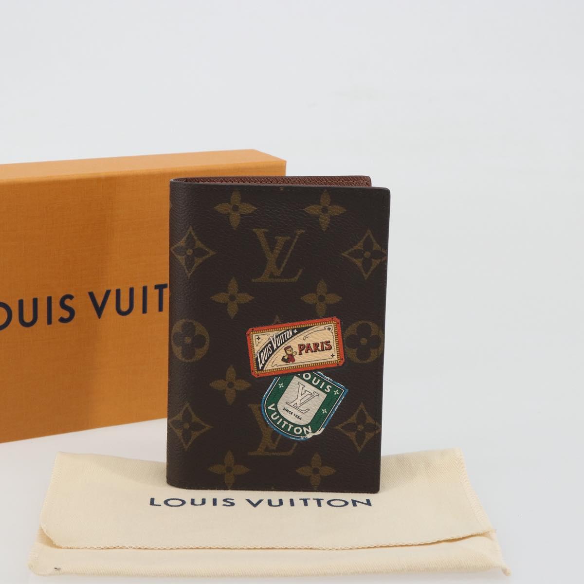 LOUIS VUITTON Monogram Couverture Passport Case M64502 LV Auth 197015SAM
