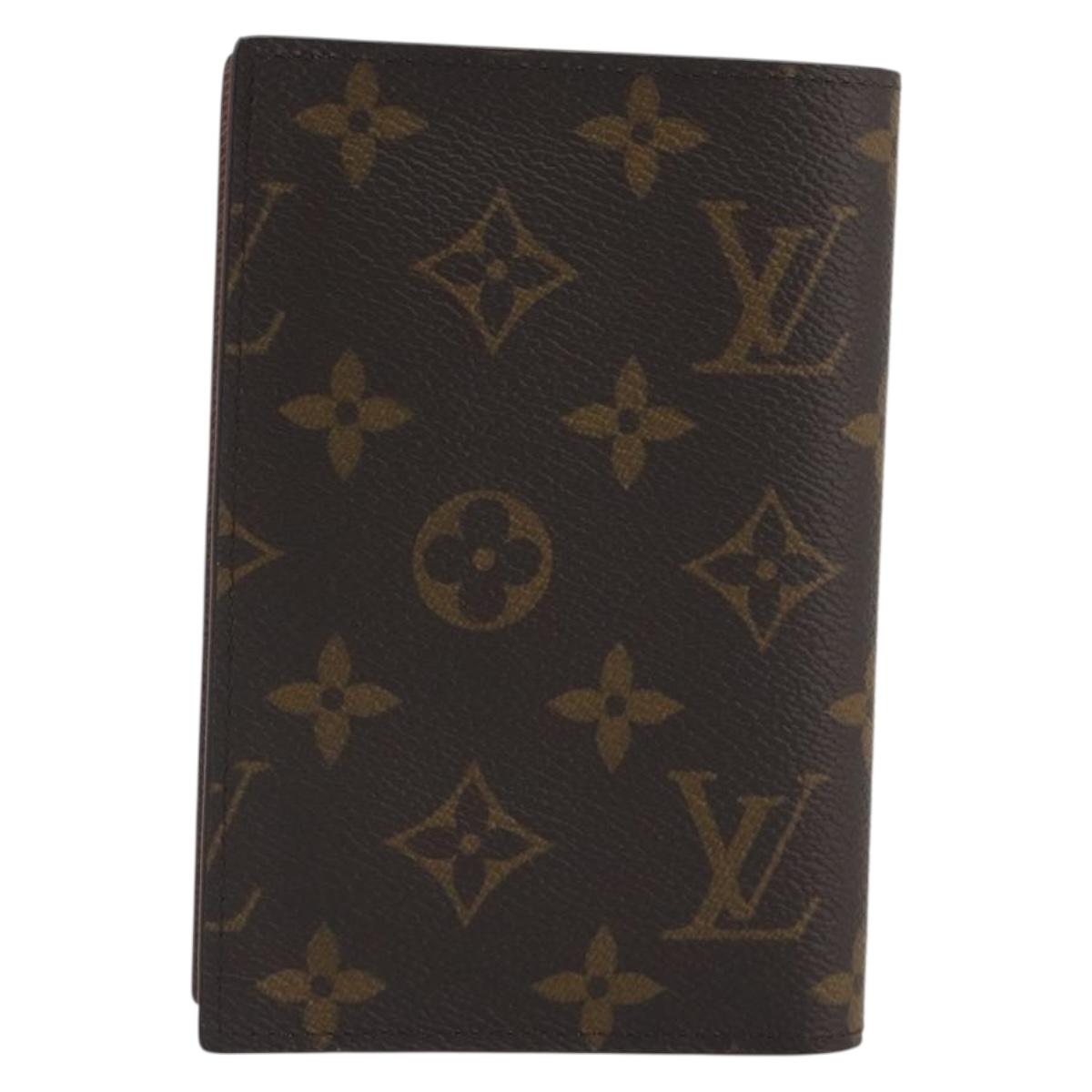LOUIS VUITTON Monogram Couverture Passport Case M64502 LV Auth 197015SAM