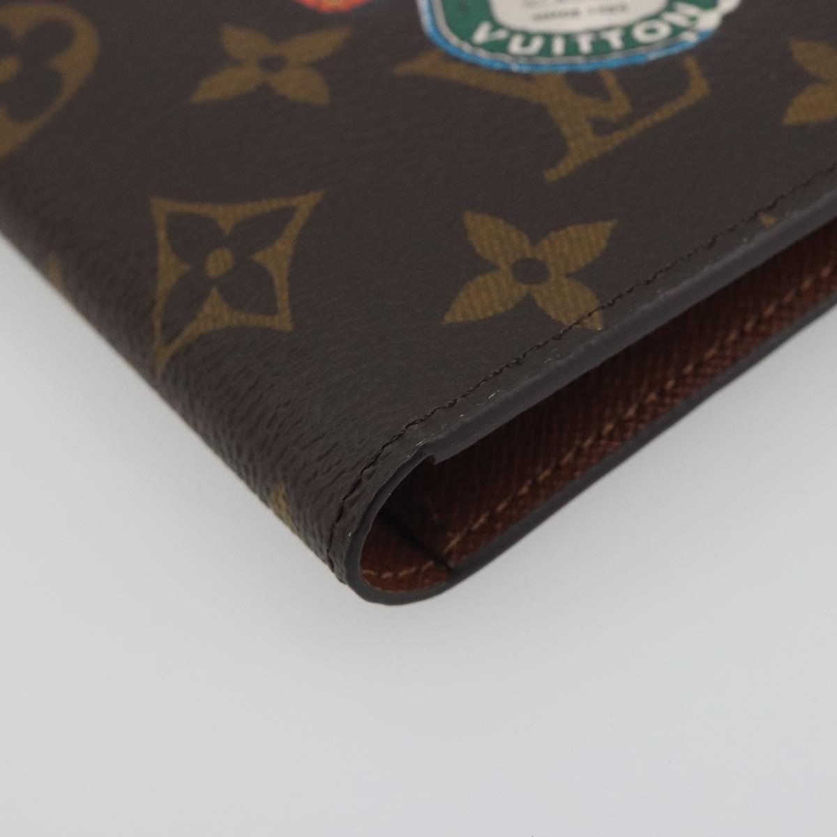 LOUIS VUITTON Monogram Couverture Passport Case M64502 LV Auth 197015SAM