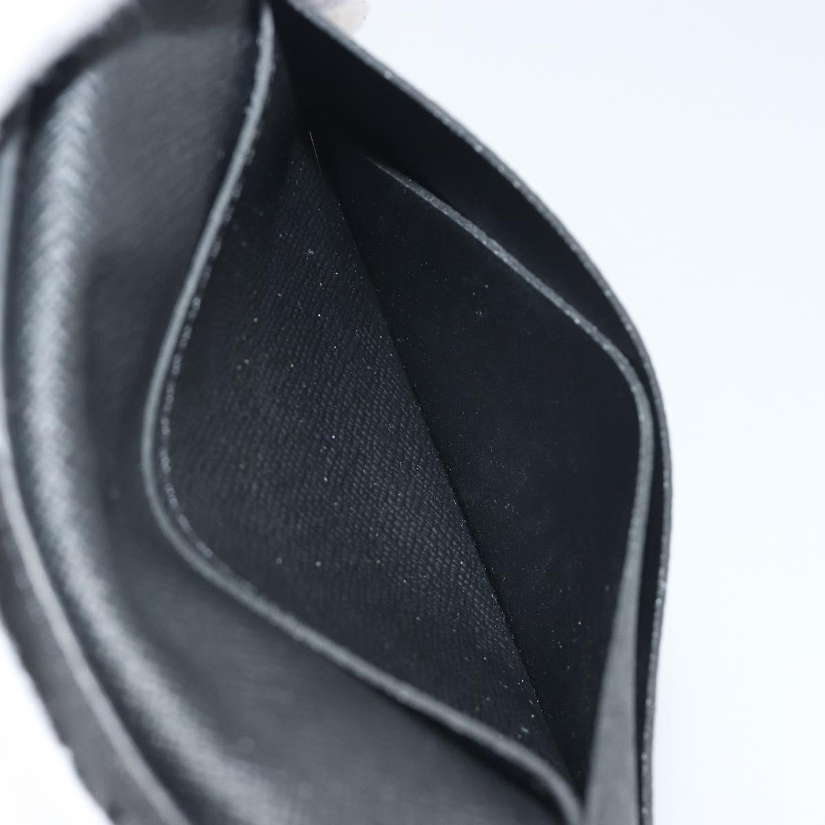 LOUIS VUITTON Iridescent Gradient Organizer De Poch Black M14134 Auth 197016SAM