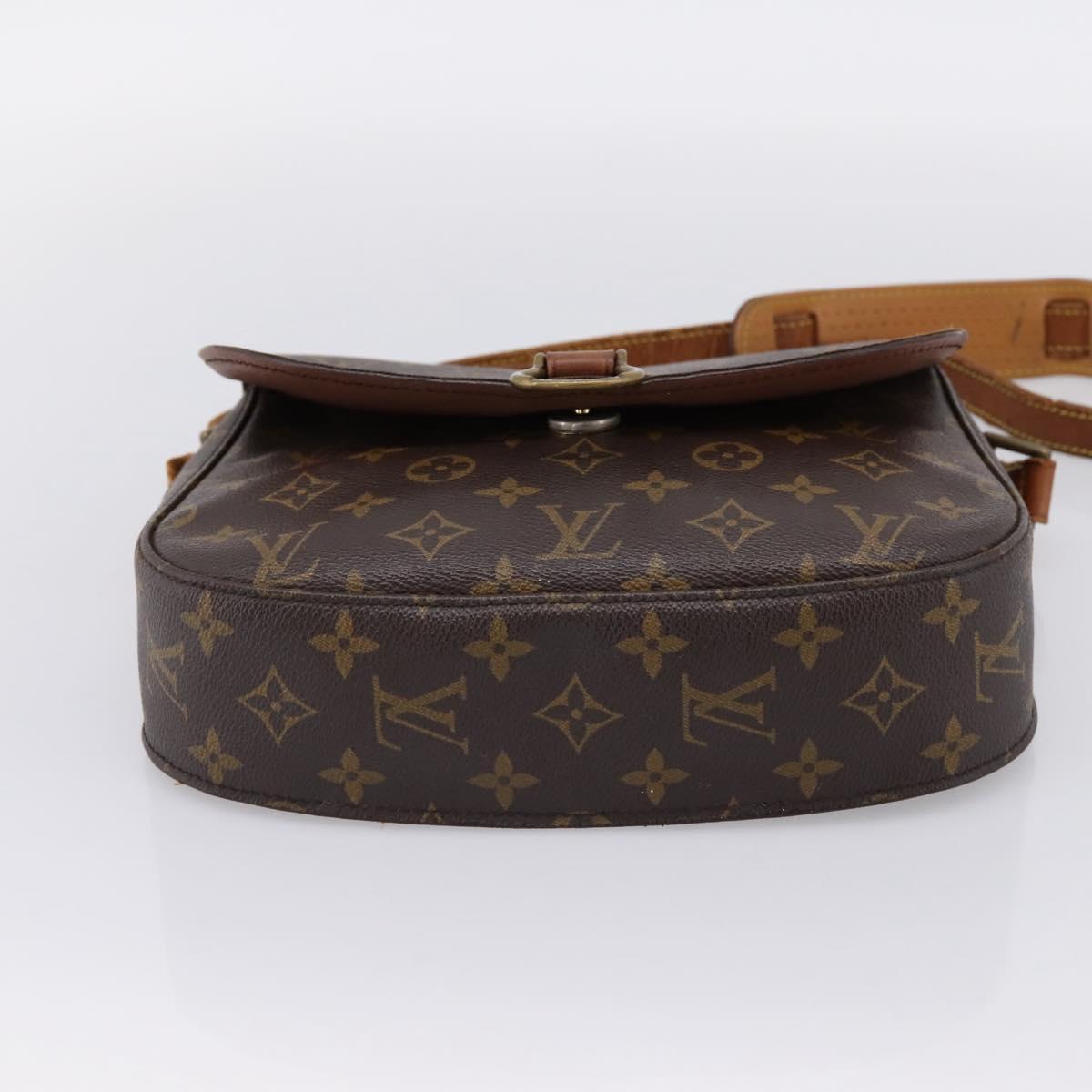 LOUIS VUITTON Monogram Saint Cloud GM Shoulder Bag M51242 LV Auth 197023