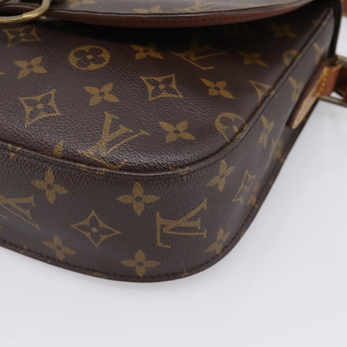 LOUIS VUITTON Monogram Saint Cloud GM Shoulder Bag M51242 LV Auth 197023