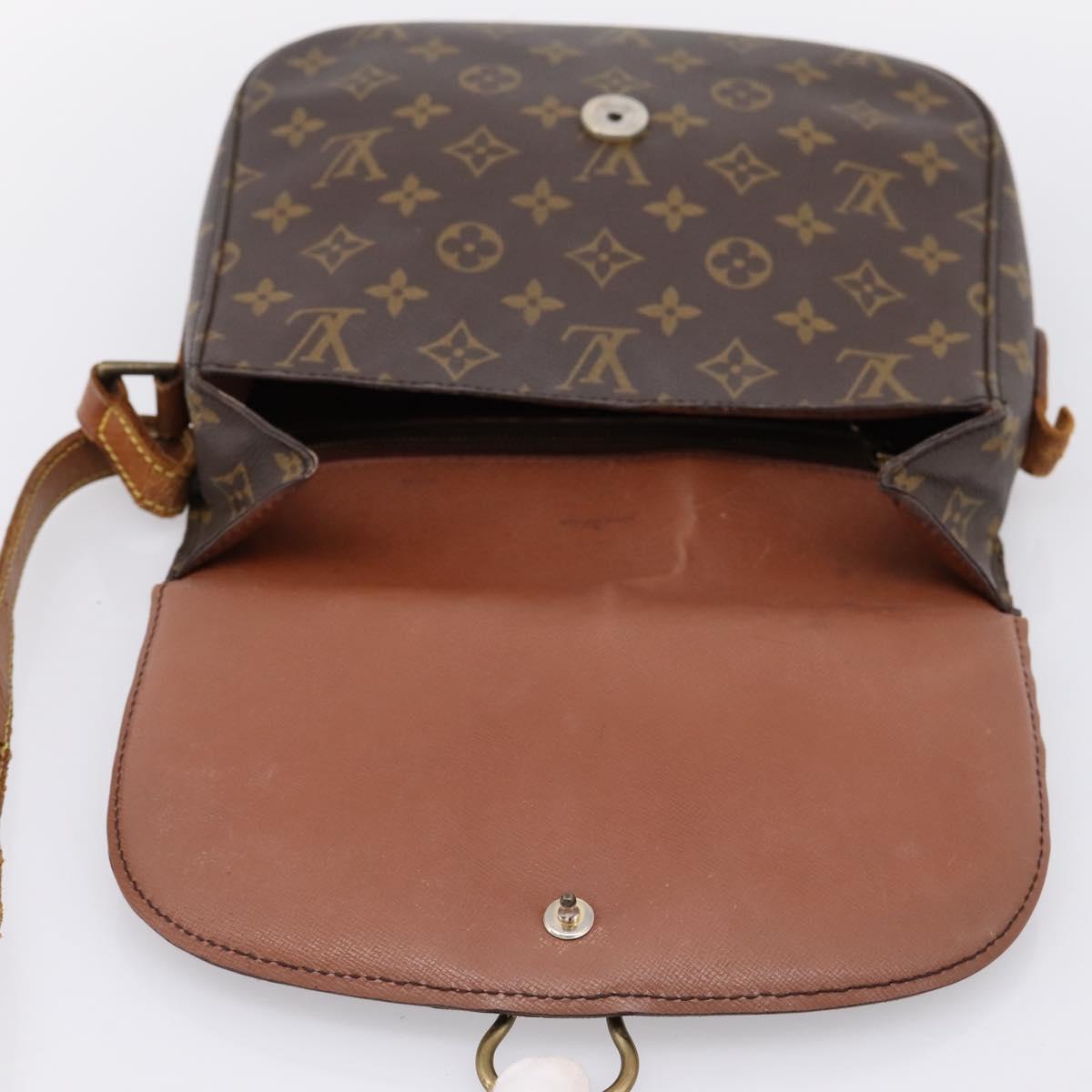 LOUIS VUITTON Monogram Saint Cloud GM Shoulder Bag M51242 LV Auth 197023