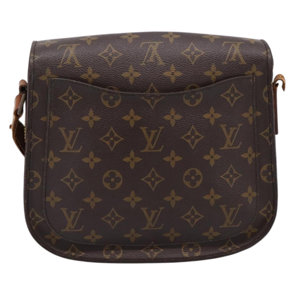LOUIS VUITTON Monogram Saint Cloud GM Shoulder Bag M51242 LV Auth 197023