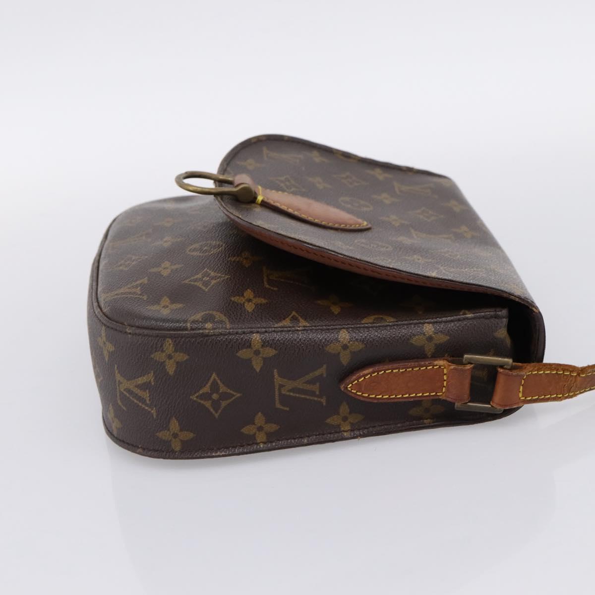 LOUIS VUITTON Monogram Saint Cloud GM Shoulder Bag M51242 LV Auth 197023