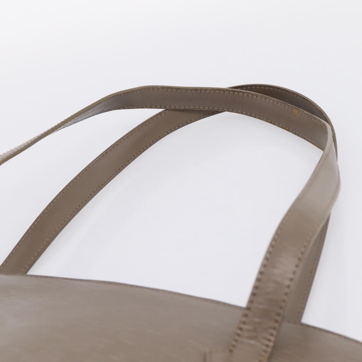 LOUIS VUITTON Epi Lussac Shoulder Bag Gray Pepper M5228C LV Auth 197024