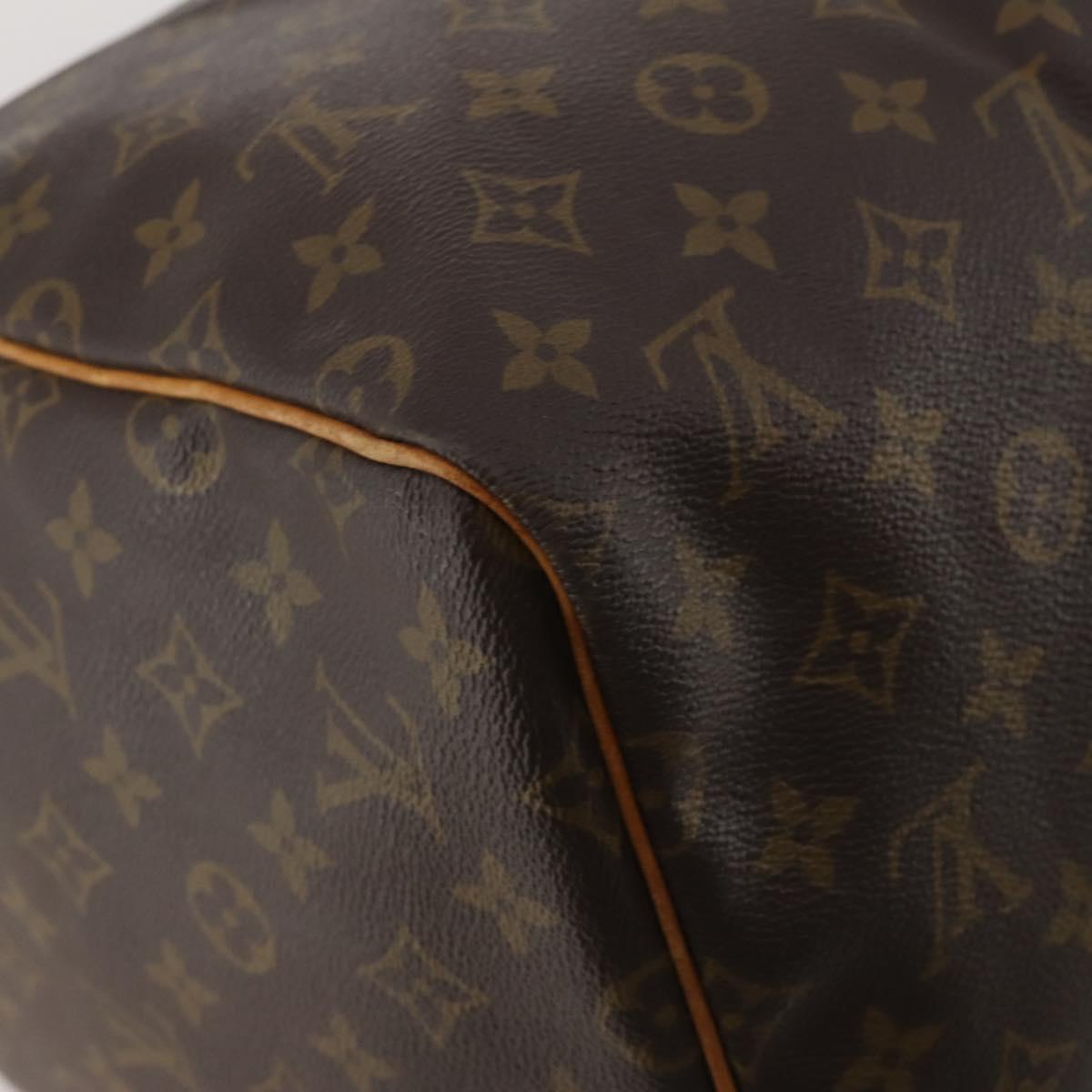 LOUIS VUITTON Monogram Keepall 55 Boston Bag M41424 LV Auth 197026