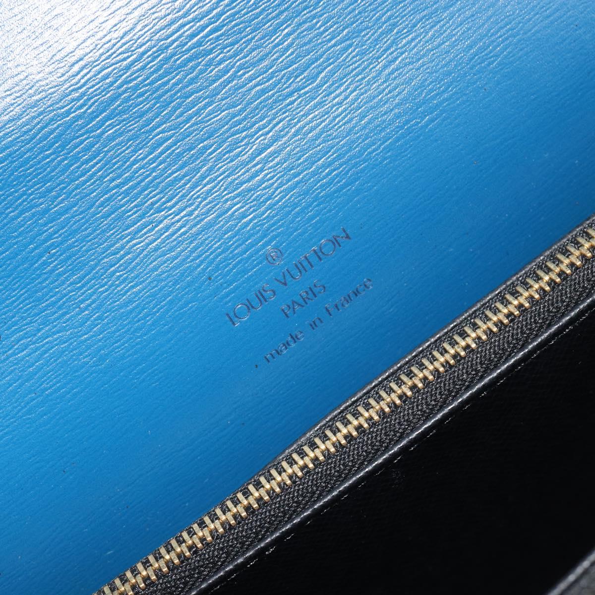 LOUIS VUITTON Epi Concorde Hand Bag Blue M52135 LV Auth 197029A