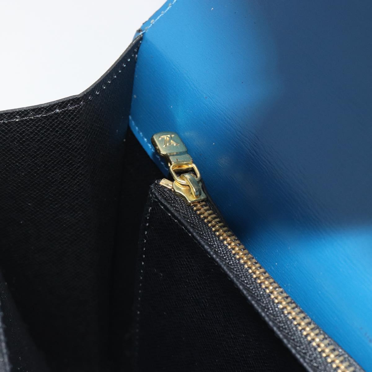 LOUIS VUITTON Epi Concorde Hand Bag Blue M52135 LV Auth 197029A