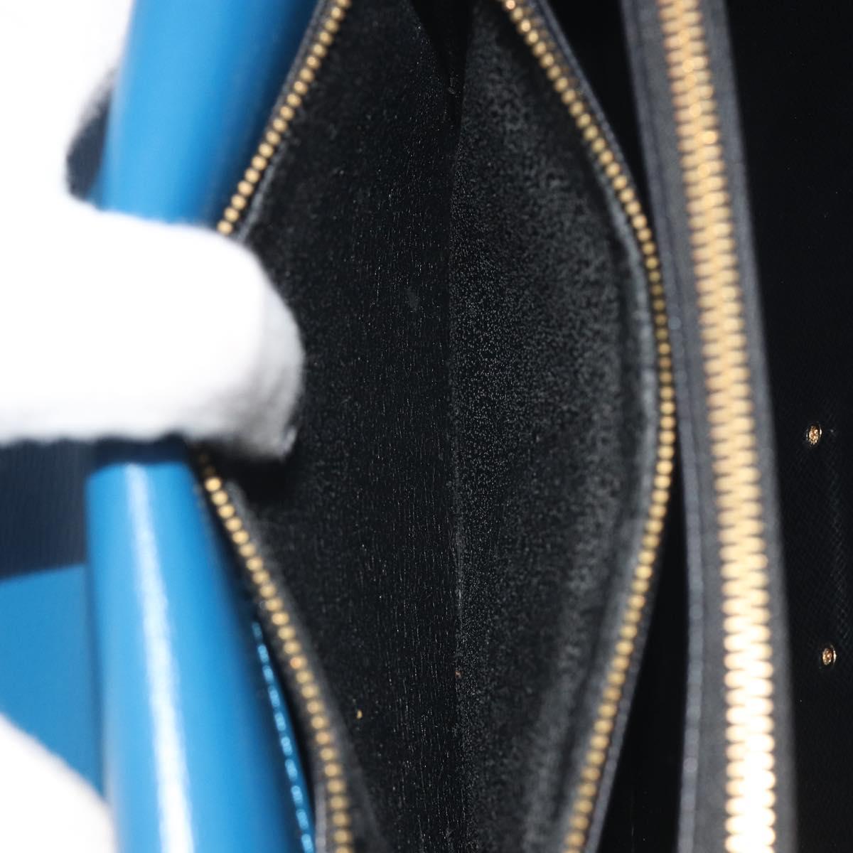 LOUIS VUITTON Epi Concorde Hand Bag Blue M52135 LV Auth 197029A