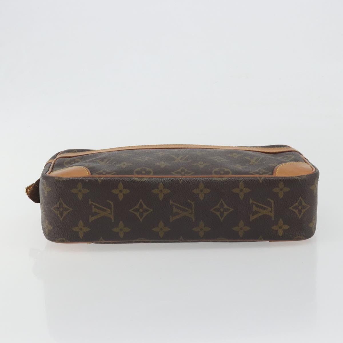 LOUIS VUITTON Monogram Compiegne 23 Clutch Bag M51847 LV Auth 197031