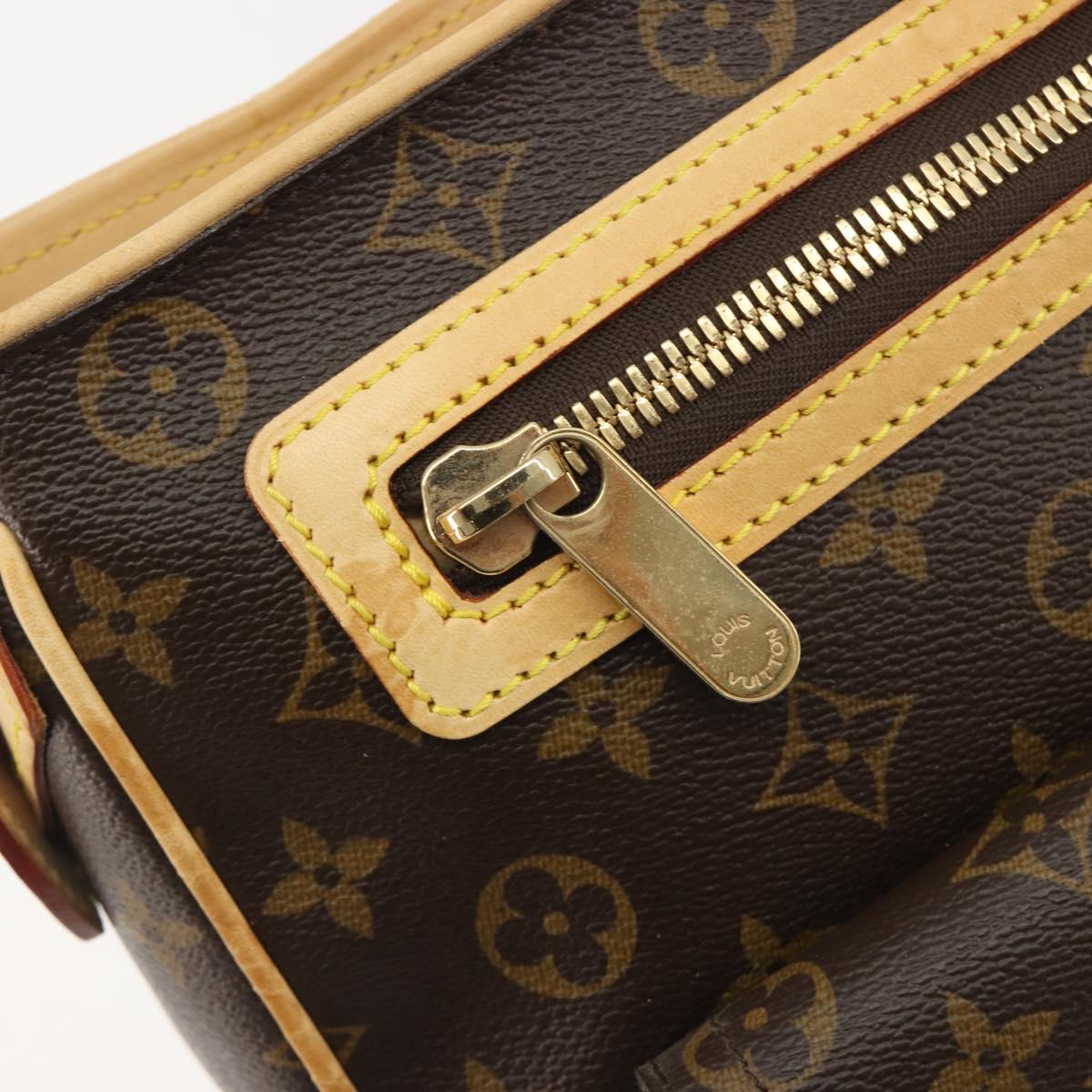 LOUIS VUITTON Monogram Hudson GM Shoulder Bag M40045 LV Auth 197032A