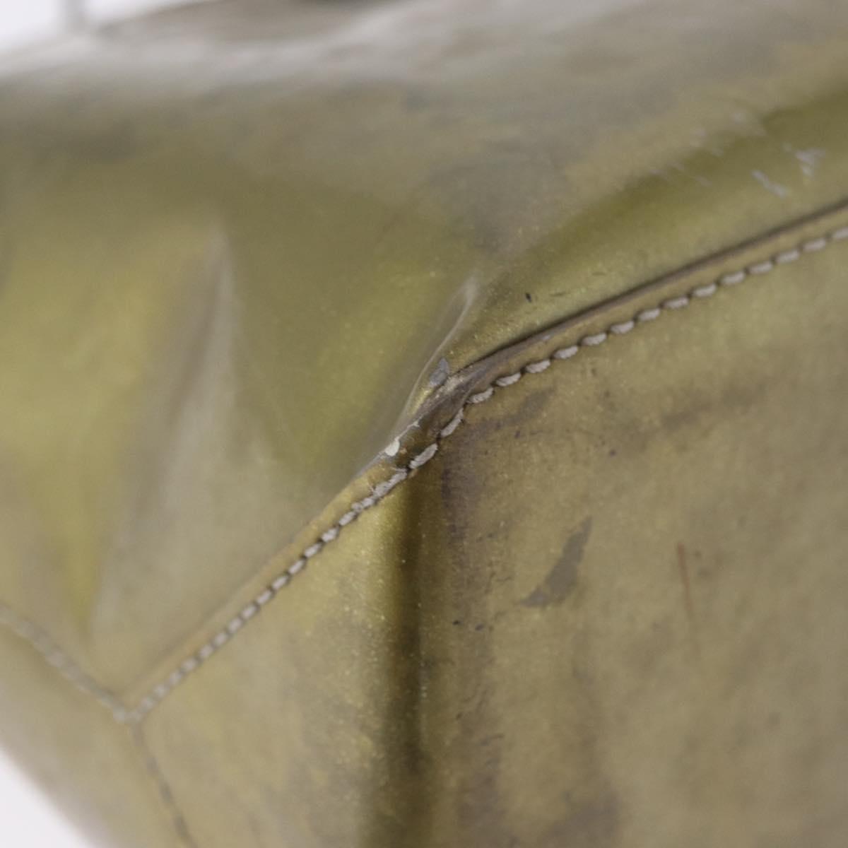 LOUIS VUITTON Monogram Vernis Wilshire PM Bag Gris Art Deco M91627 Auth 197033