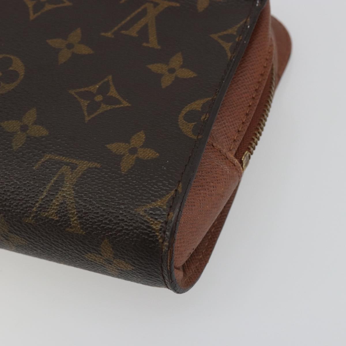 LOUIS VUITTON Monogram Orsay Clutch Bag M51790 LV Auth 197034