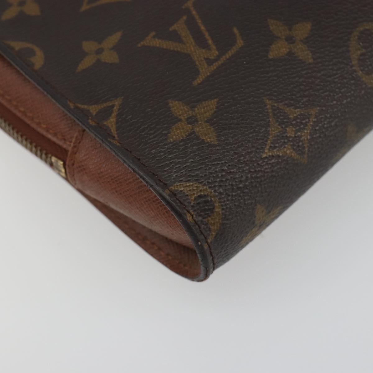 LOUIS VUITTON Monogram Orsay Clutch Bag M51790 LV Auth 197034