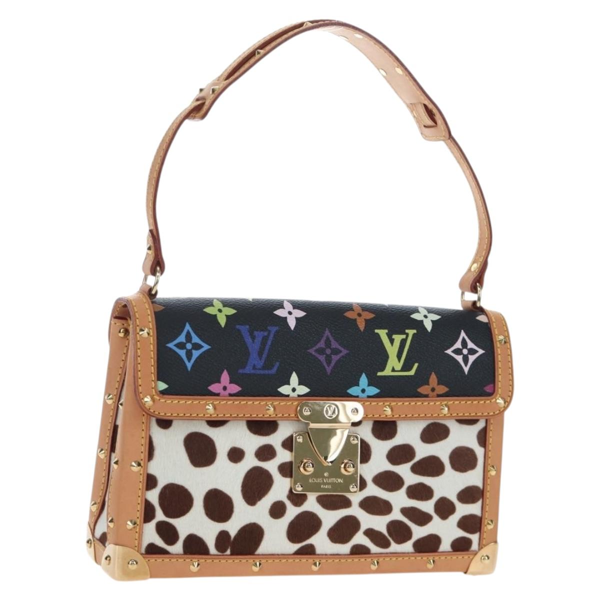 LOUIS VUITTON Monogram Multicolor Pochette Dalmatian Black M9282 Auth 197035SM