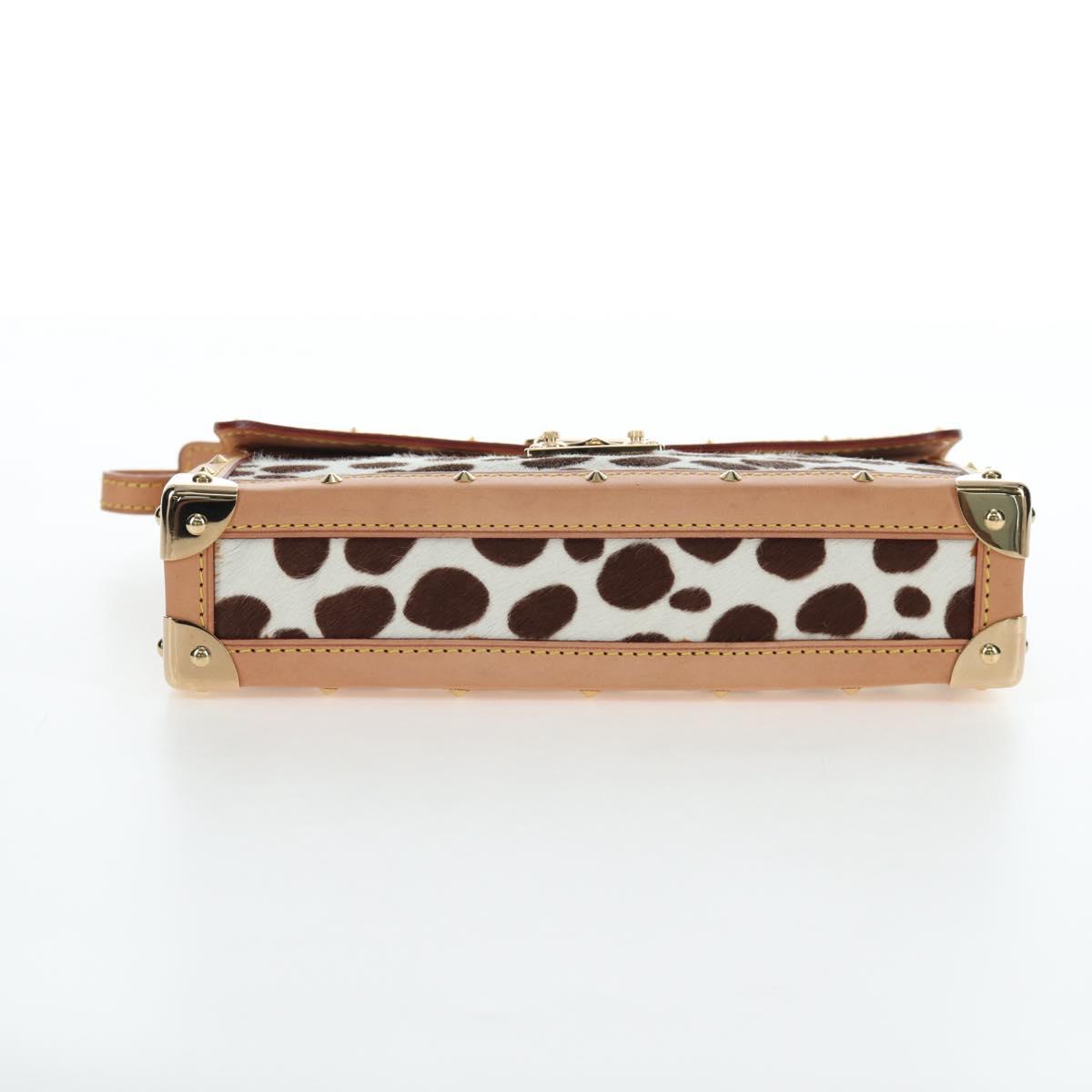 LOUIS VUITTON Monogram Multicolor Pochette Dalmatian Black M9282 Auth 197035SM