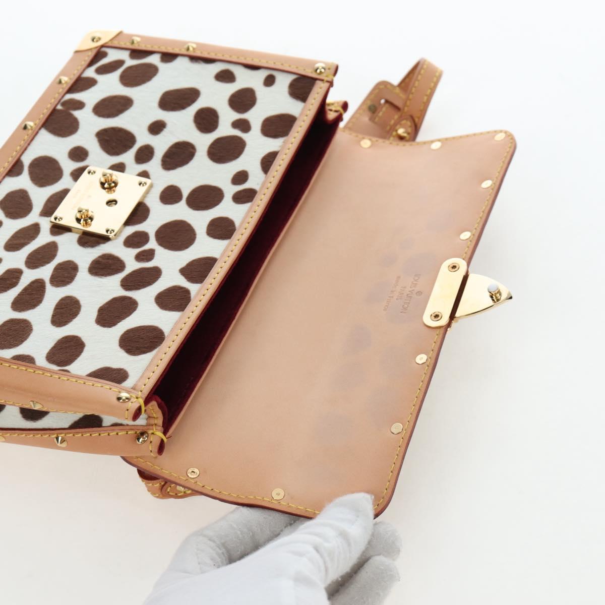 LOUIS VUITTON Monogram Multicolor Pochette Dalmatian Black M9282 Auth 197035SM