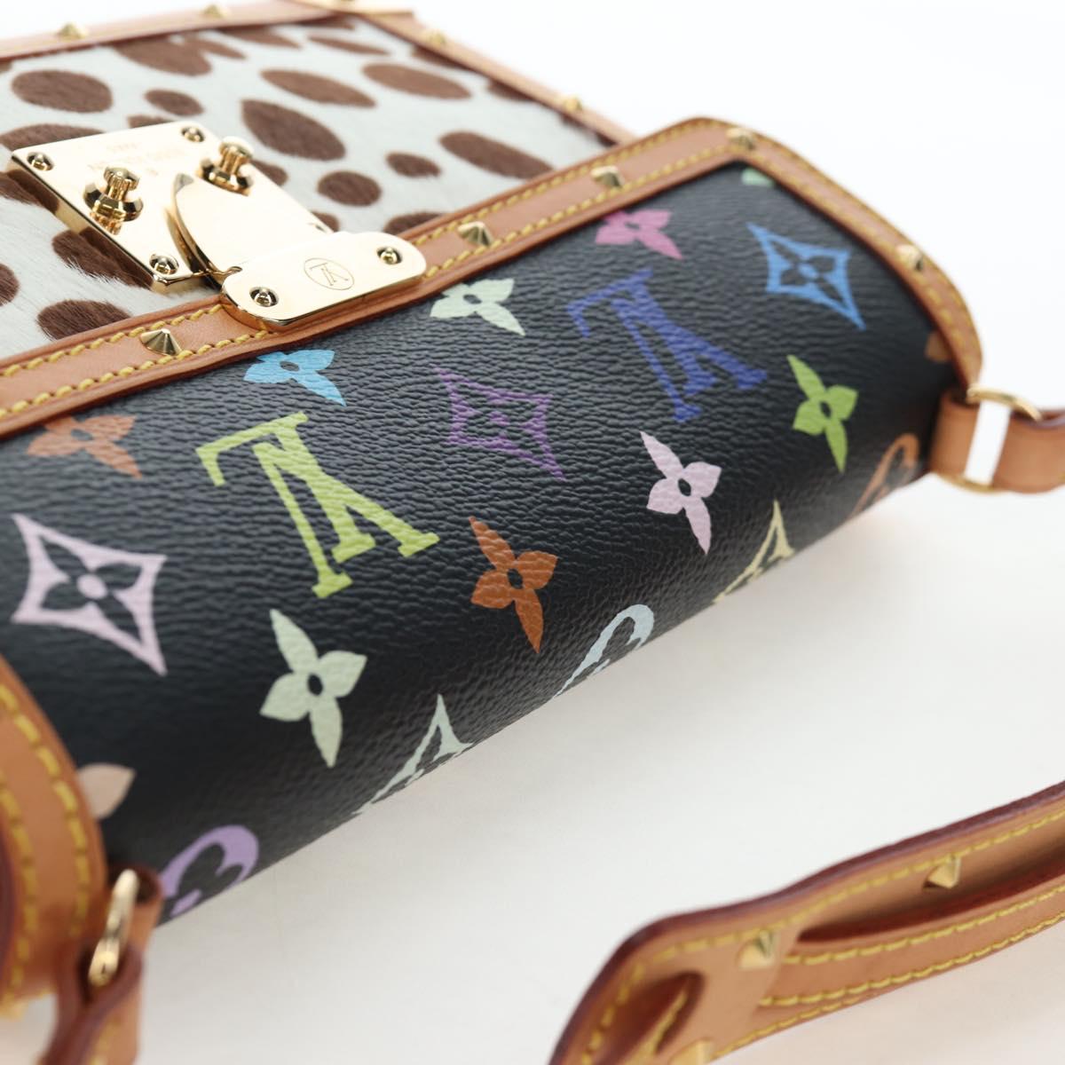 LOUIS VUITTON Monogram Multicolor Pochette Dalmatian Black M9282 Auth 197035SM